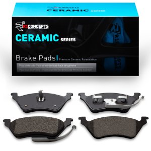 Dodge Caravan Ceramic Brake Pads - Rear - R1 Concepts - Premium Ceramic - `01-`07 Dodge Caravan Ceramic Brake Pads - Rear - R1 Concepts - Premium Ceramic - `01-`07
